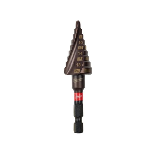 Wiertło stopniowe udarowe 4-20mm Milwaukee SHOCKWAVE - 48899263