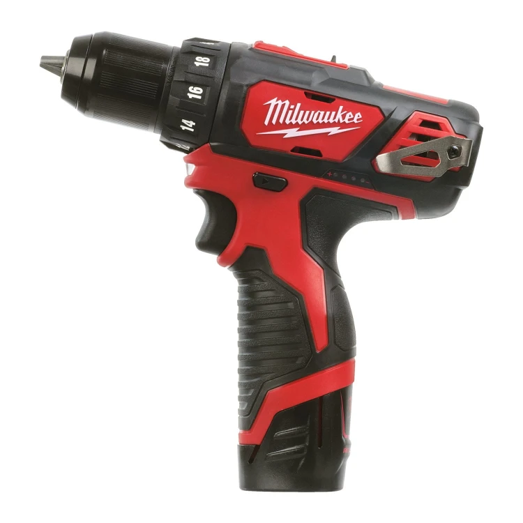 Wiertarko-wkrętarka Milwaukee M12 BDD-202C AKU 12V (2x 2.0 Ah) - 4931441903