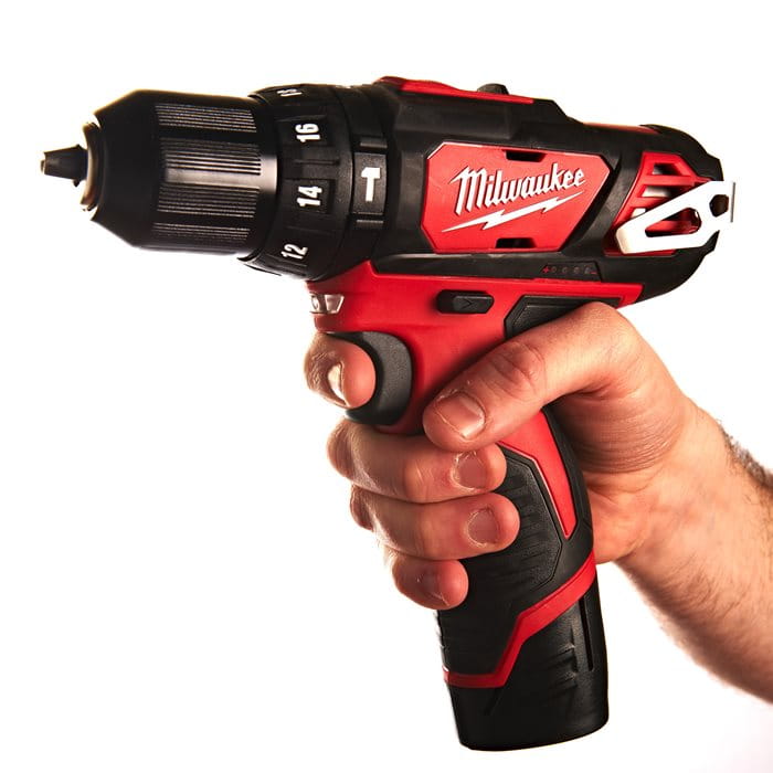 Wiertarko-wkrętarka udarowa Milwaukee M12 BPD-202C AKU 12V (2x 2.0 Ah) - 4933464264