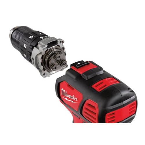 Wiertarko-wkrętarka udarowa Milwaukee M18 BPD-202C AKU 18V (2x 2.0 Ah) - 4933464264