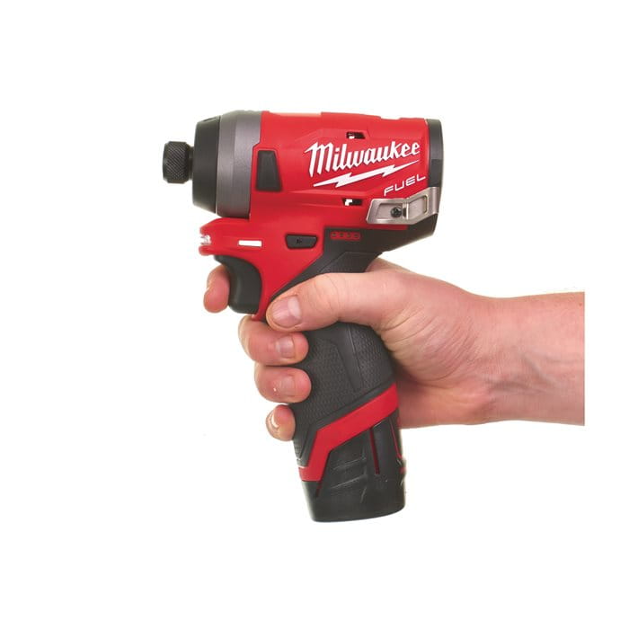 Zakrętarka udarowa 1/4" Milwaukee M12 FID-0 AKU 12V (bez aku) - 4933459822