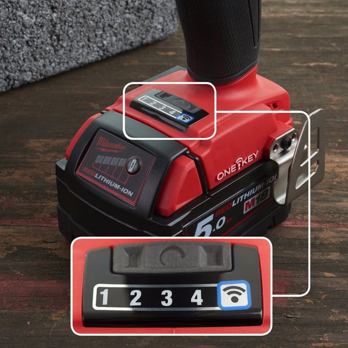 Zakrętarka udarowa 1/4" Milwaukee M18 ONEID2-0X AKU 18V (bez aku) - 4933464090