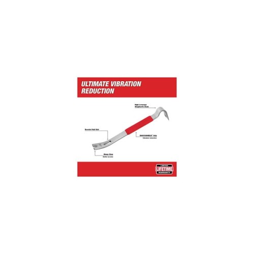 Łom 15" 381mm Milwaukee WRECKING BAR - 4932478254