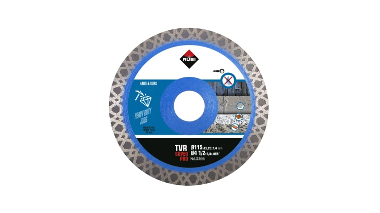 Tarcza diamentowa 115x22.2mm Rubi TVR SUPERPRO