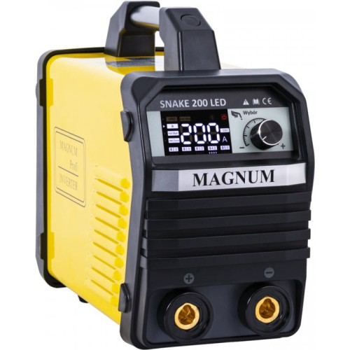 Spawarka inwertorowa MMA Magnum SNAKE 200 LED [230V]