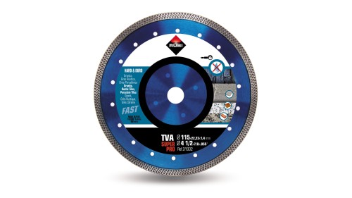 Tarcza diamentowa 115x22.2mm Rubi TVA SUPERPRO