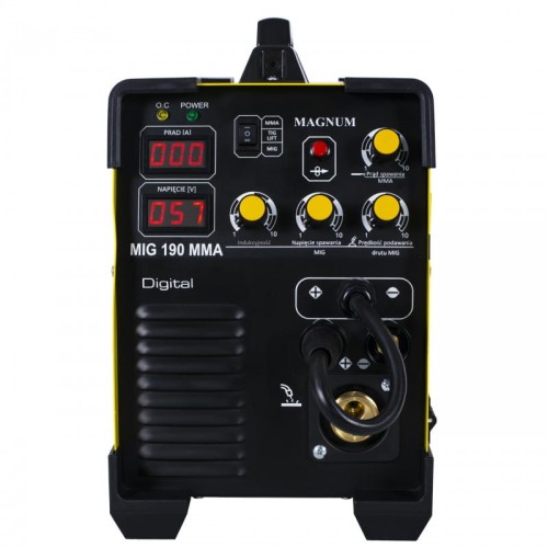 Spawarka inwertorowa MIG/MAG MAGNUM MIG 190 MMA + TIG LIFT [230V]