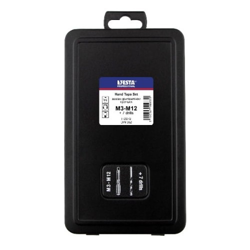 Gwintowniki ręczne kpl M3-M12 Festa