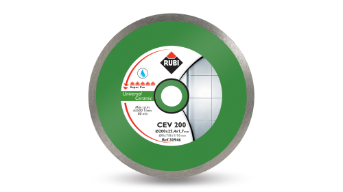 Tarcza diamentowa 200x25.4mm Rubi CEV SUPERPRO