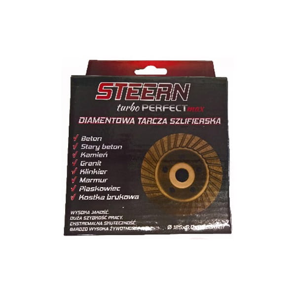 Tarcza diamentowa do szlifowania 125mm TURBO Stern