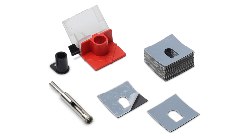 Zestaw wiertło 10mm + prowadnica EASY GRES  Rubi