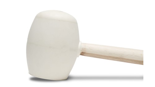 Młotek gumowy 500g biały Rubi