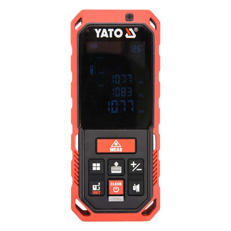 Dalmierz laserowy  Yato YT-73126 czerwony (0,2-40m)