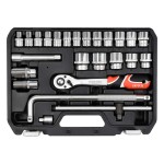 Zestaw nasadek 1/2" Yato YT-38741 / 25 elementów