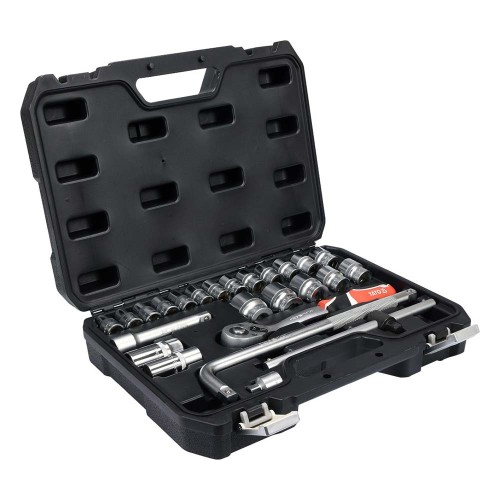 Zestaw nasadek 1/2" Yato YT-38741 / 25 elementów