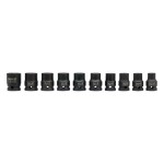 Zestaw nasadek udarowych 1/2" 10-22mm Yato YT-1025 / 10 elementów