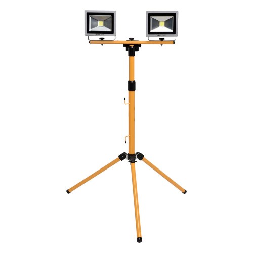 Lampa halogenowa 20W x2 podwójna stojak Yato YT-81789 [230V]