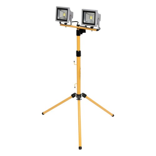 Lampa halogenowa 20W x2 podwójna stojak Yato YT-81789 [230V]