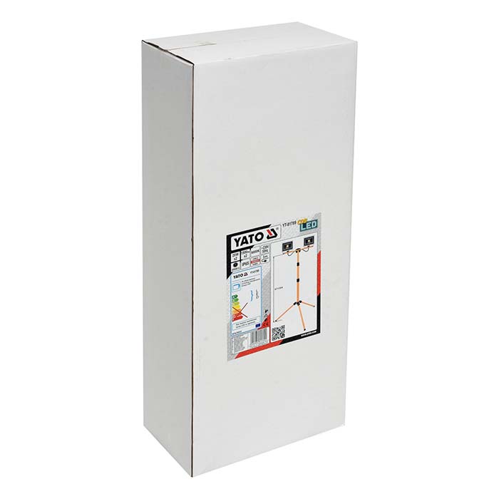 Lampa halogenowa 20W x2 podwójna stojak Yato YT-81789 [230V]