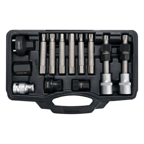 Zestaw kluczy do alternatora Yato YT-0421 ze sprzęgłem / 13 elementów