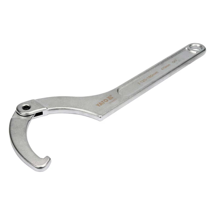Klucz hakowy 120-180mm przegubowy Yato YT-01674 z noskiem