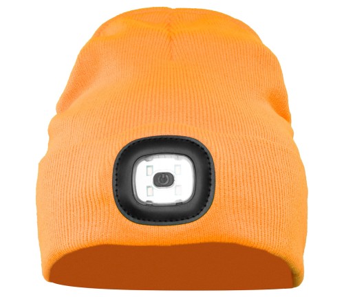 Czapka Polstar CHAPLIN z dzianiny LED kolor pomarańczowy - CODW,2.jpg