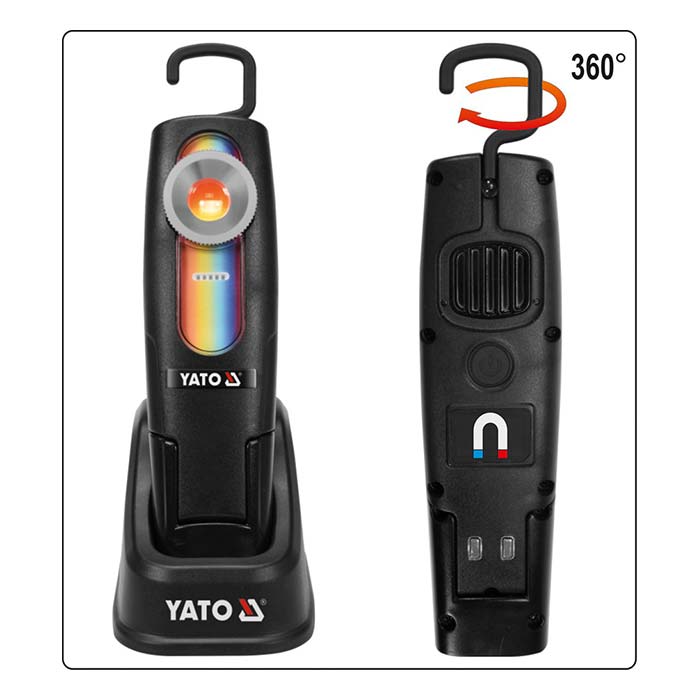 Lampa do dobierania kolorów Yato YT-08509 AKU 3.7V (2.6 Ah)