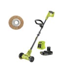 Urządzenie do czyszczenia tarasów z drucianą szczotką 18 V Ryobi RY18PCA-120 z aku i ładowarką z dodatkową szczotką.jpg