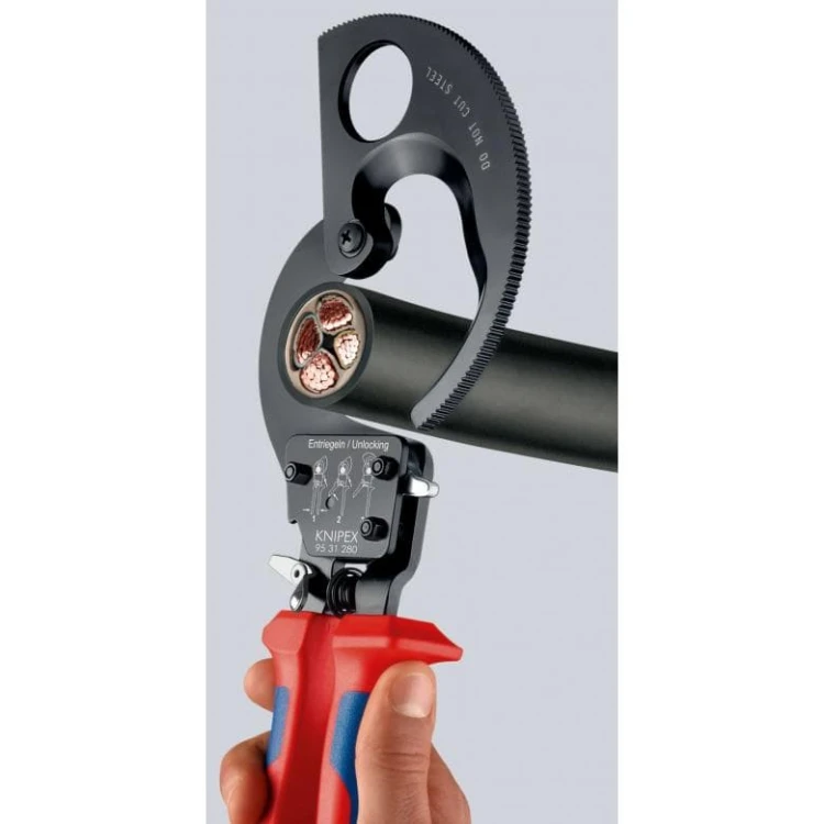 Nożyce do kabli 280mm (380 mm2) Knipex