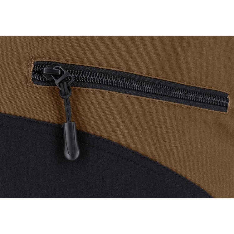 Spodnie z elementami stretch brązowo-czarne Lahti Pro L40557,14.jpg