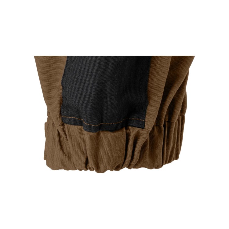 Spodnie z elementami stretch brązowo-czarne Lahti Pro L40557,13.jpg
