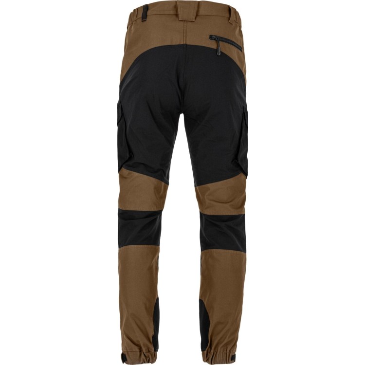 Spodnie z elementami stretch brązowo-czarne Lahti Pro L40557,6.jpg