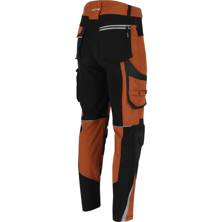 Spodnie stretch brązowo-czarne Lahti Pro L40545,5.jpg