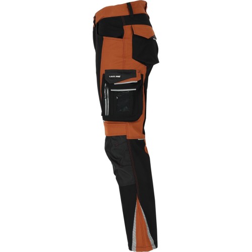 Spodnie stretch brązowo-czarne Lahti Pro L40545,2.jpg