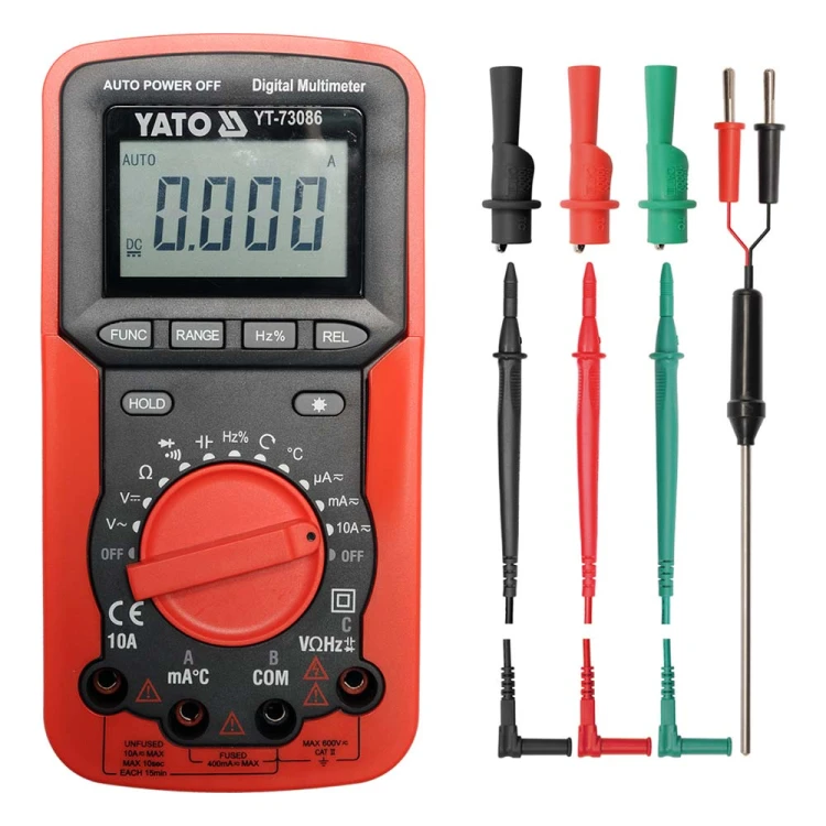 Miernik prądu multimetr cyfrowy Yato YT-73086