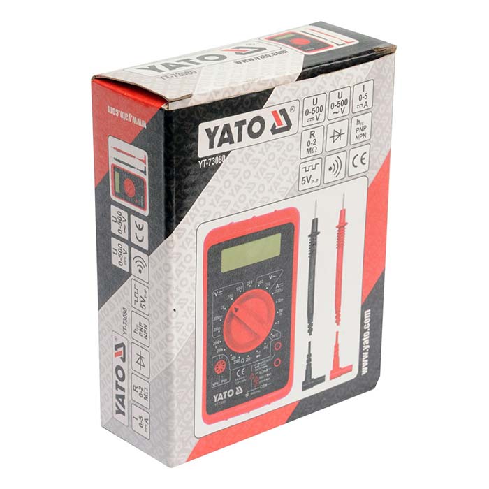 Miernik prądu multimetr cyfrowy Yato YT-73080