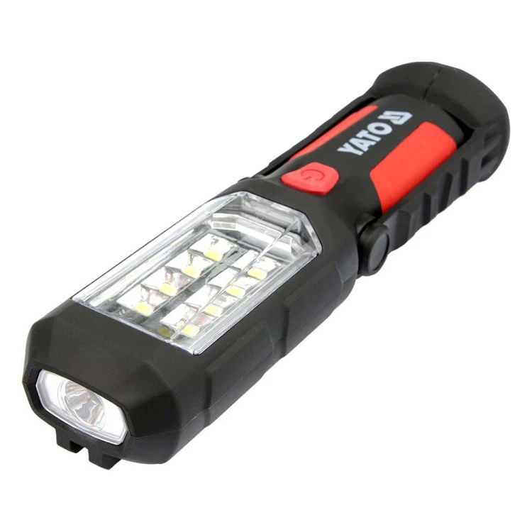 Latarka warsztatowa 2w1 LED Yato YT-08513 alkaliczna (3x AA)
