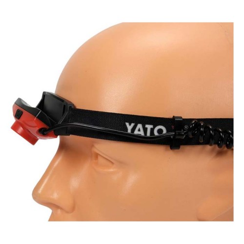 Latarka czołowa 500lm Yato YT-08596 AKU 3.7V (1.0 Ah)