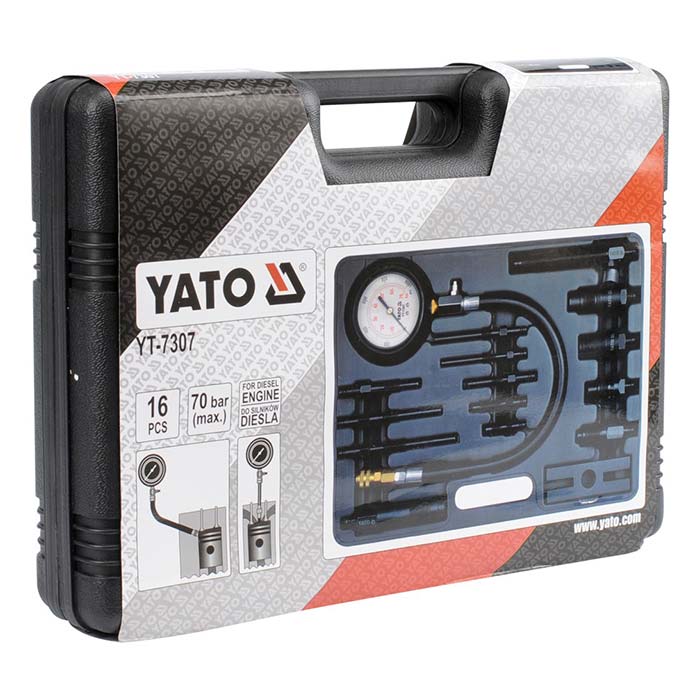 Miernik ciśnienia sprężania w silnikach diesla Yato YT-7307