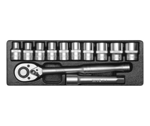 Narzędzia 1/2" 13 el. 10-24mm
