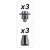 Nitownica pneumatyczna 2.4-4.8 Yato YT-36171