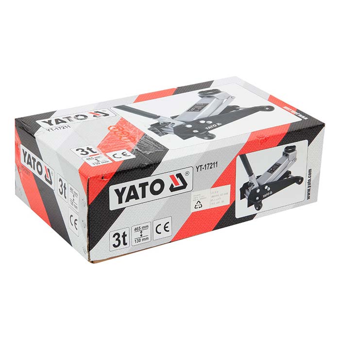 Podnośnik hydrauliczny 3t Yato YT-17211