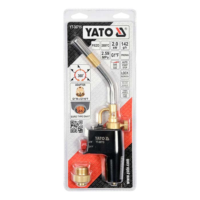 Palnik gazowy Turbo Yato YT-36715
