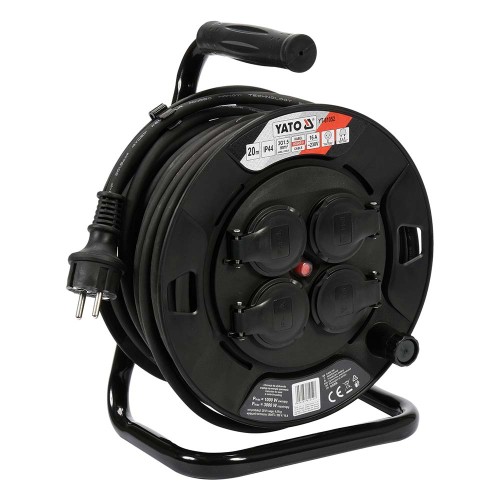 Przedłużacz 20m bęben 3G3x1.5mm2 Yato YT-81052 [230V]