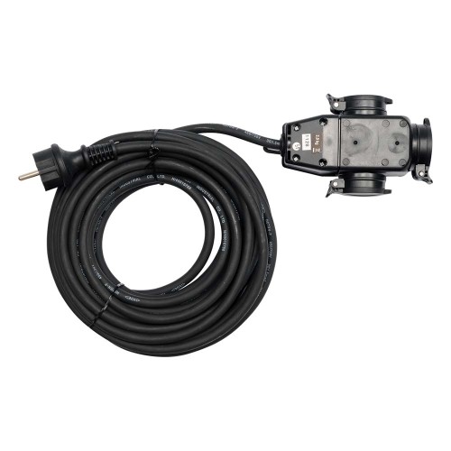 Przedłużacz 10m 3G 3x1.5mm2 z rozdzielaczem Yato YT-8116 [230V]