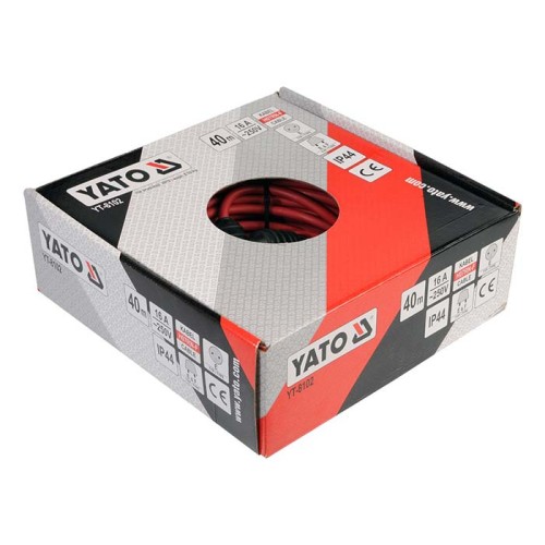 Przedłużacz 40m 3x2.5mm2 Yato YT-8102 [230V]