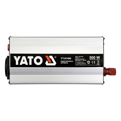 Przetwornica napięcia 12/230V 500W Yato YT-81490