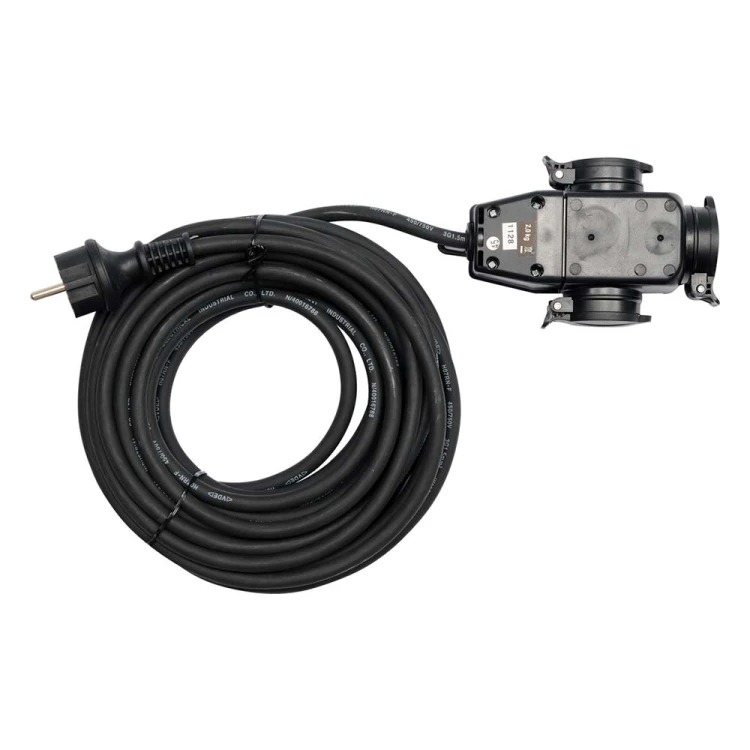 Przedłużacz 20m 3G 3x1.5mm2 guma Yato YT-81162 [230V]