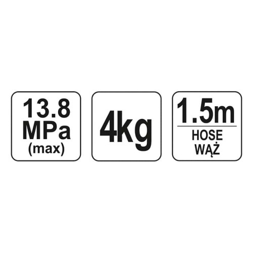 Smarownica ręczna 4 kg Yato YT-07061