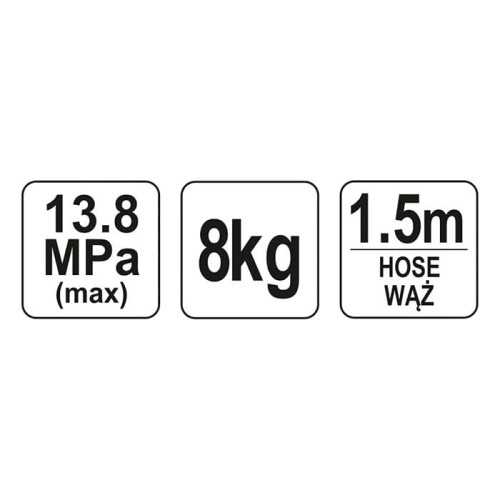 Smarownica ręczna 8 kg Yato YT-07063